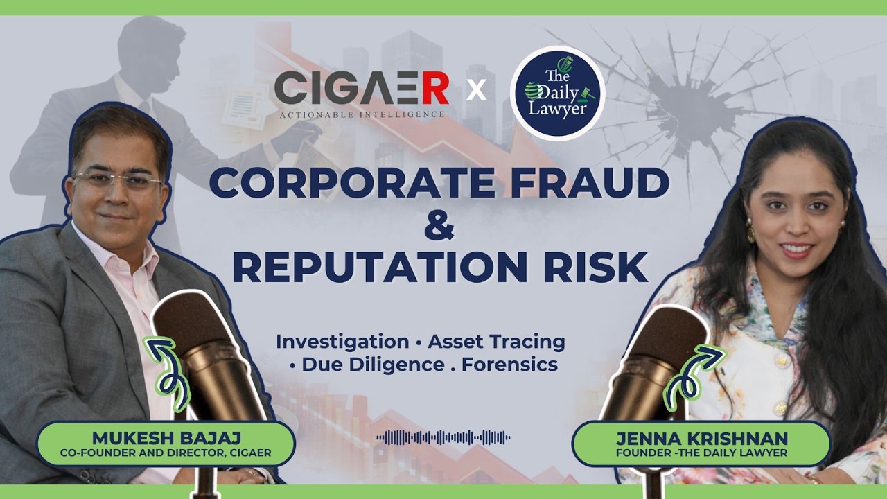 High-Stakes Fraud Investigation & Corporate Due Diligence | Mukesh Bajaj | Co-Founder, CIGAER