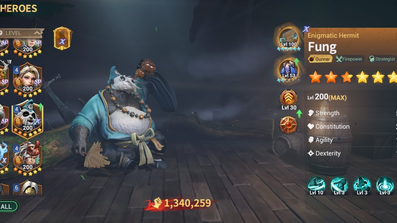 Comparison Fung v Sahra v Eric for Strategy Ship - Sea of Conquest - SOC - 