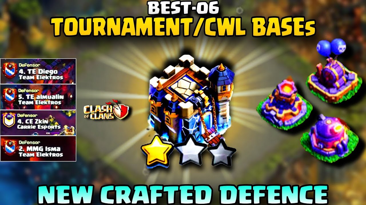 TOP 06 TH18 NEW Crafted Defense Bases | Best Th18 War, CWL & Trophy Layouts 2026