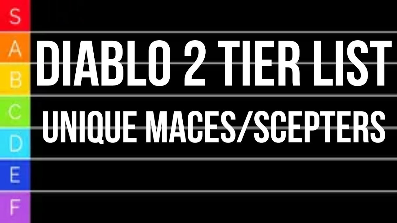 СПИСОК УРОВНЕЙ Diablo 2 — Уникальные булавы и скипетры — ТЕПЕРЬ С ПОКАЗАННЫМИ ХАРАКТЕРИСТИКАМИ!