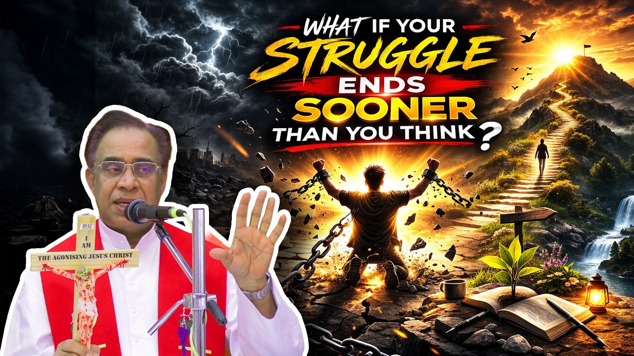 What If Your Struggle Ends Sooner Than You Think? |Promise of the Day | Dr. John Jose Vettiyankal VC