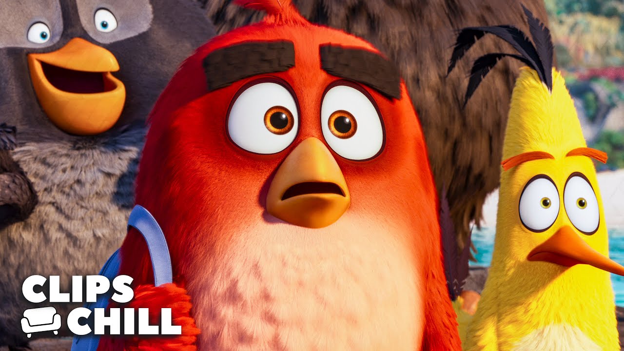 P&aacute;jaros VS. Cerdos! Las Mejores Escenas de Angry Birds Pel&iacute;culas
