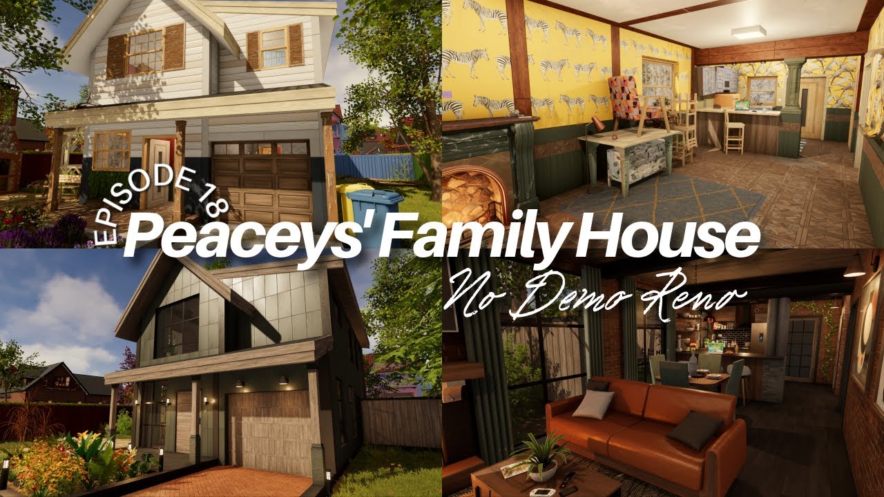 No Demo Reno Challenge | Episode 18: Peaceys' Family House | HF2