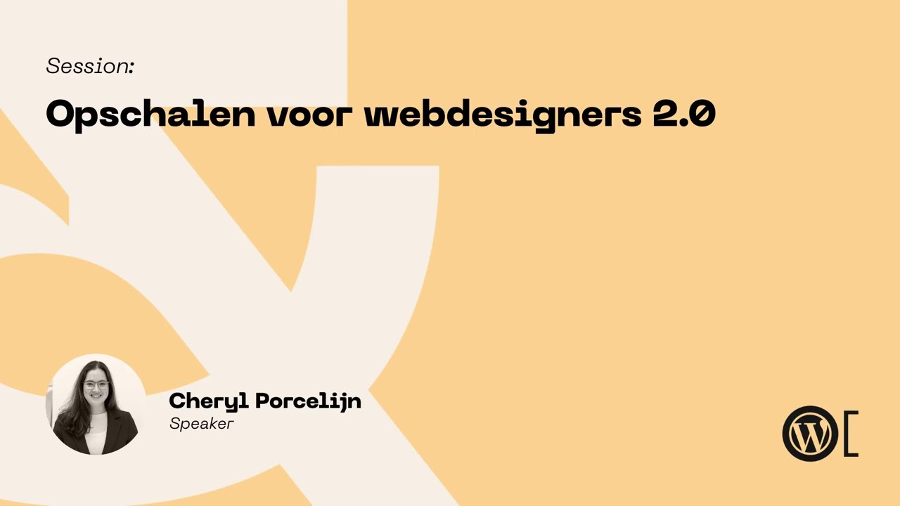 Cheryl Porcelijn - Opschalen voor webdesigners 2.0