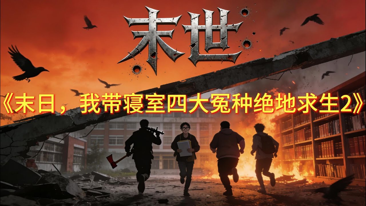 《末日，我带寝室四大冤种绝地求生2》丧尸病毒突然爆发，整个世界乱成一锅粥，活下来的人们，面临的不仅仅是丧尸的撕咬，还有人与人的较量，而我带着寝室四个冤种室友，艰难存活的同时，也闹出了不少笑料