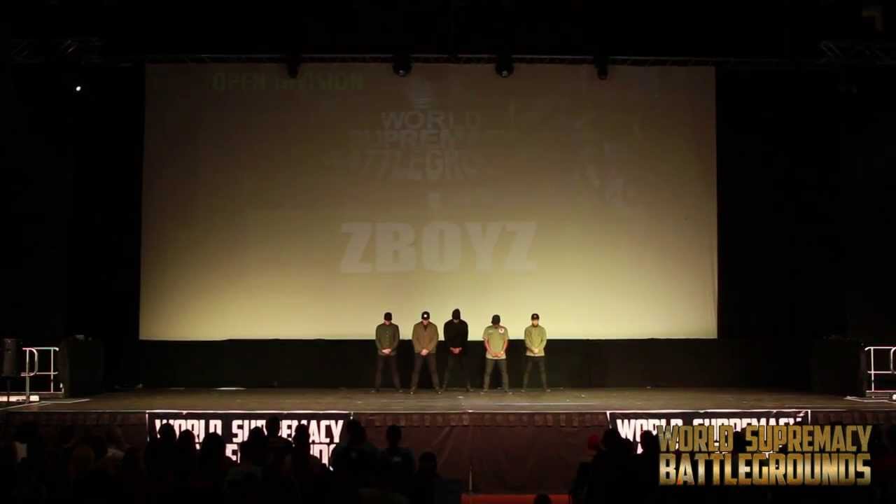 ZBOYZ | OPEN DIVISION | WORLD SUPREMACY BATTLEGROUNDS 2013