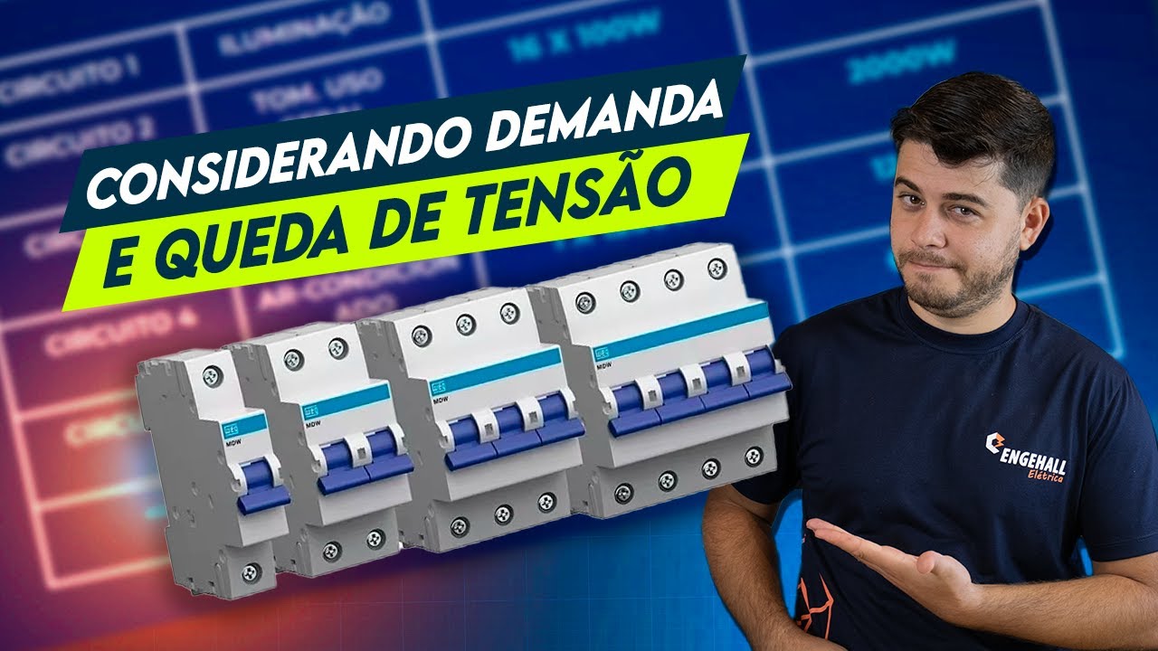 Como ESCOLHER e DIMENSIONAR um DISJUNTOR GERAL de uma CASA? 🧐🤔