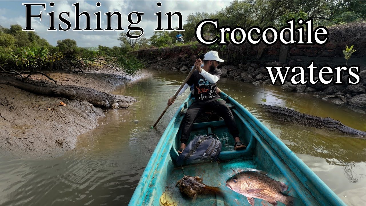 Fishing in Crocodile Waters in Goa