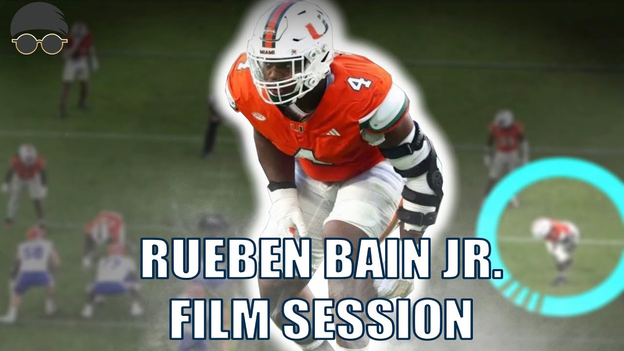 ✭ Rueben Bain Jr, EDGE Miami Film Session || 2026 NFL draft