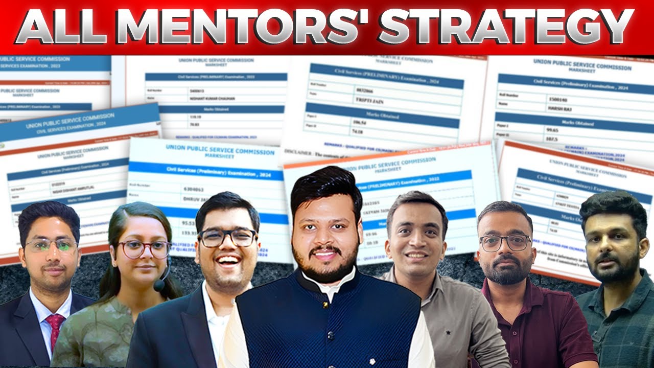 7 Mentors 20 Prelims - Best Combined Strategy with Marksheets for PRELIMS 2026