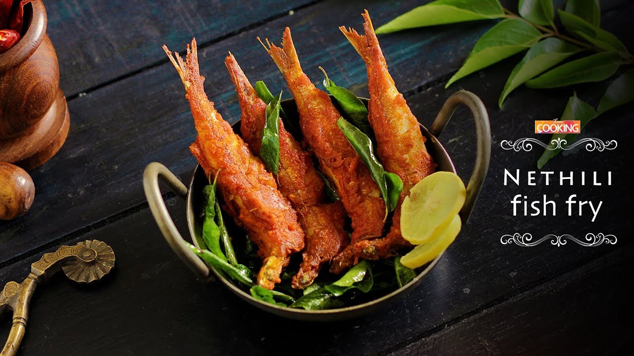 Nethili Fish Fry | Crispy Nethili Fry Recipe | Anchovy Fish Fry