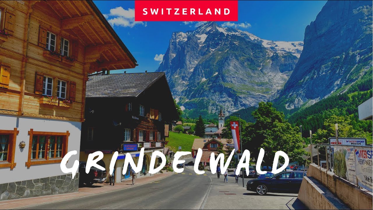 Grindelwald | Paradise in Switzerland🇨🇭| the most beautiful village in the World 🏔 Walk Tour 🇨🇭