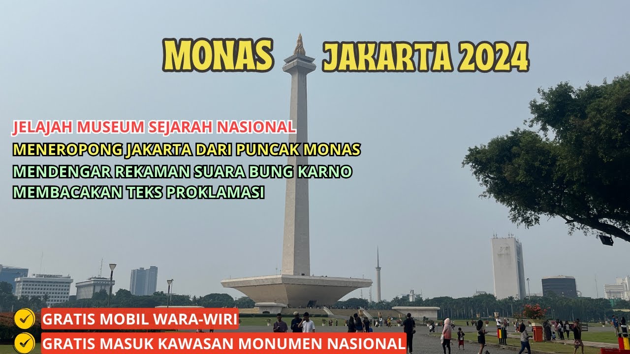 MONAS JAKARTA TERBARU | EXPLORE HINGGA PUNCAK MONAS | HARGA TIKET DAN CARA NAIK KE PUNCAK MONAS