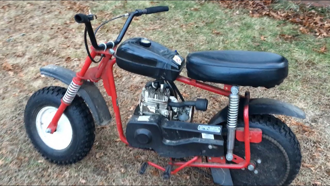 Manco Minibike Vintage Thunderbird - How to Fix it, How to Start it, How it Rides!!!!