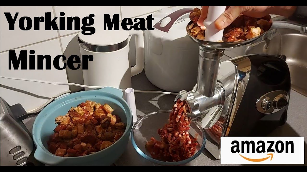 YORKING Meat Mincer review - Electric Meat Mincer Grinder and Sausage Maker