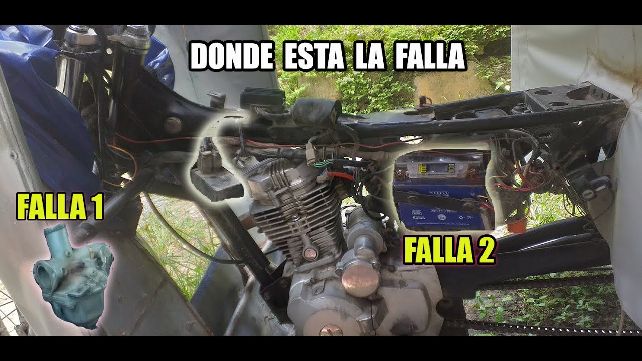 MI MOTO SE AHOGA AL ACELERAR, SE APAGA Y NO PRENDE