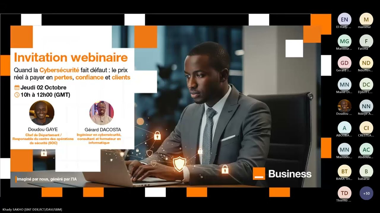 Comment protéger votre entreprise face aux menaces ? | Webinaire Orange Business