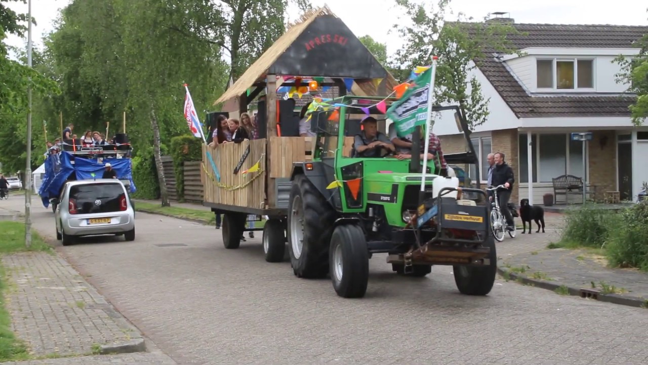 Feestwagens feestweek dorpsfeest Tytsjerk 2019