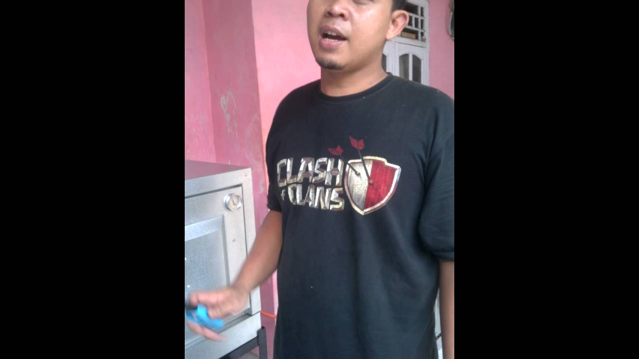 OVEN GAS PINTU 1 BAHAN GALPALUM