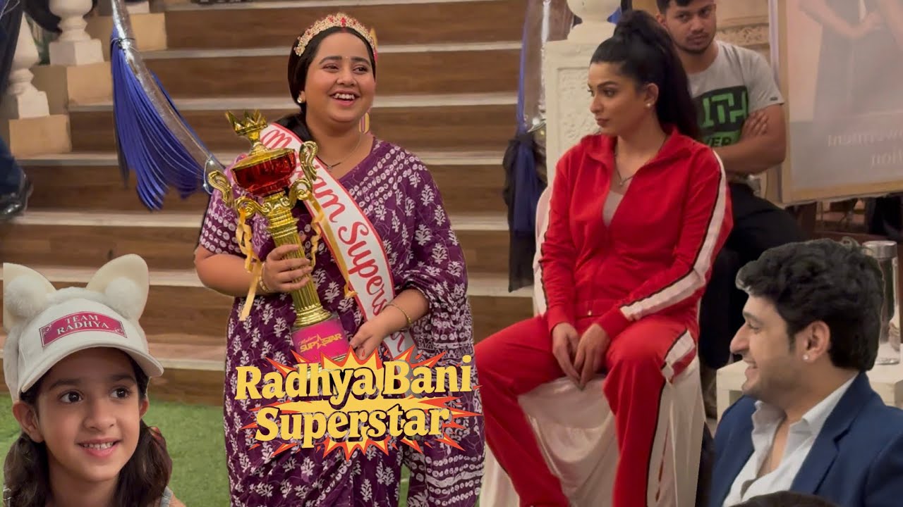 निहारिका देखती रही, राध्या जीत गई ✌️🏆 #bts #games #family #tvshow #dangaltv #mannatisundar #btsvideo