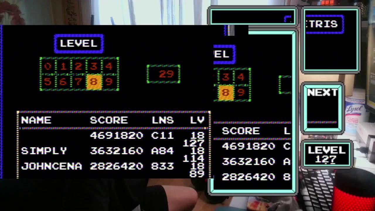 World Champion Attempts NES Tetris Rebirth