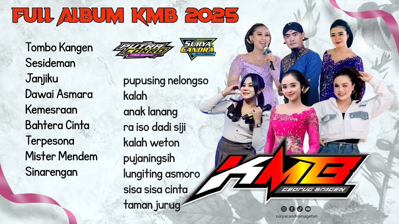 FULL ALBUM KMB GEDRUK TERBARU 2025 Vol.1 - Tombo Kangen Dawai Asmara Sesideman - Putra Cokro Audio