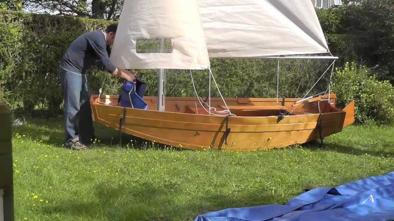 First attempt at building a Seahopper Folding Boat