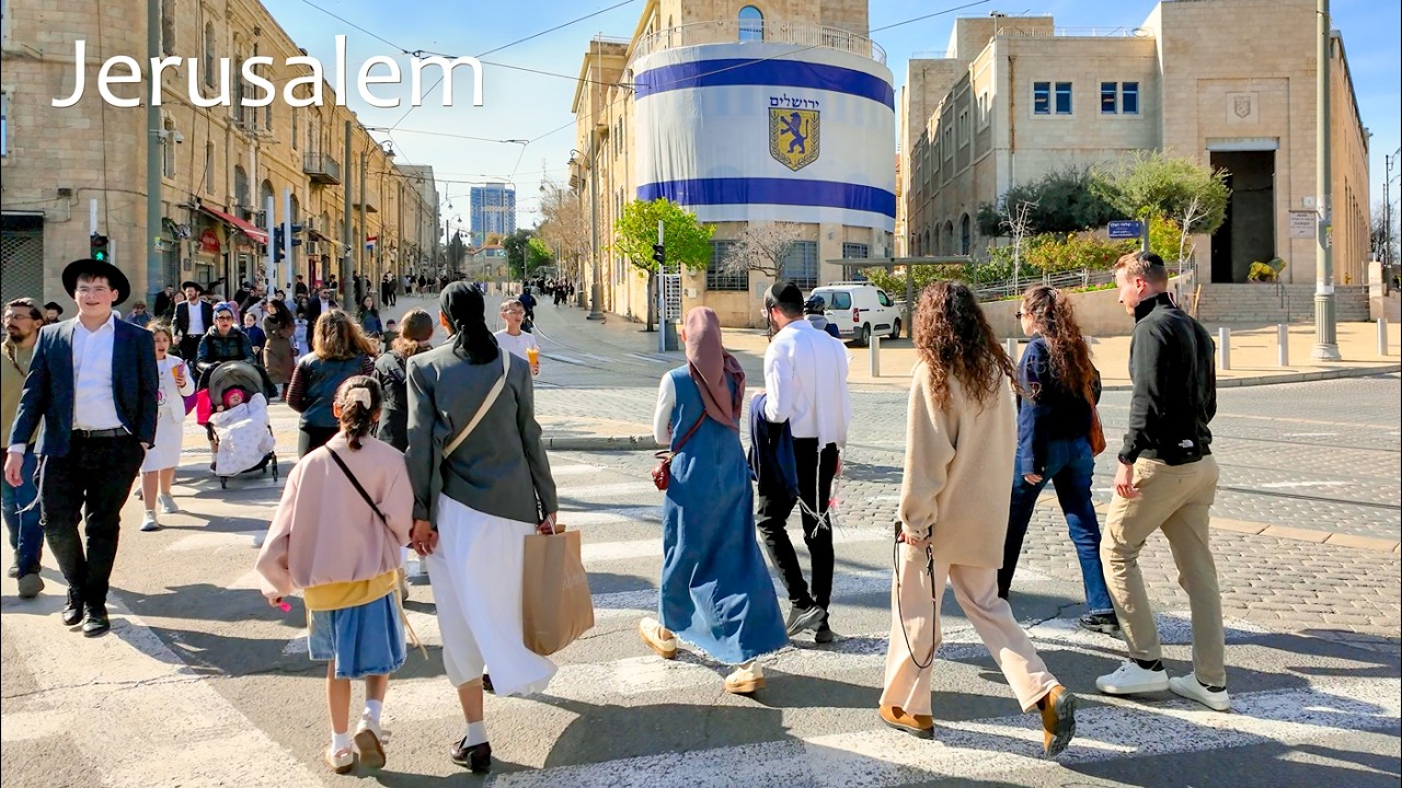 القدس ستفاجئك! شارع يافا وسوق المحانيه يهودا.