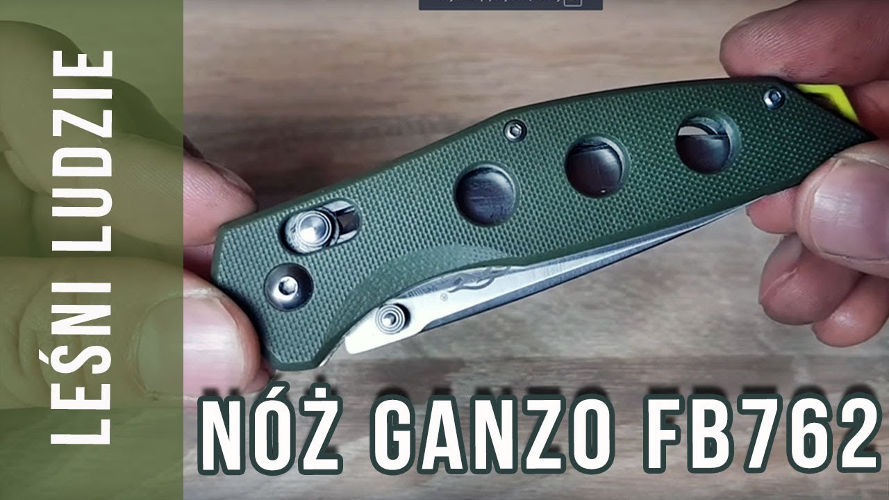 Recenzja noża Ganzo FB762 czyli dobry n&oacute;ż za małe pieniądze.