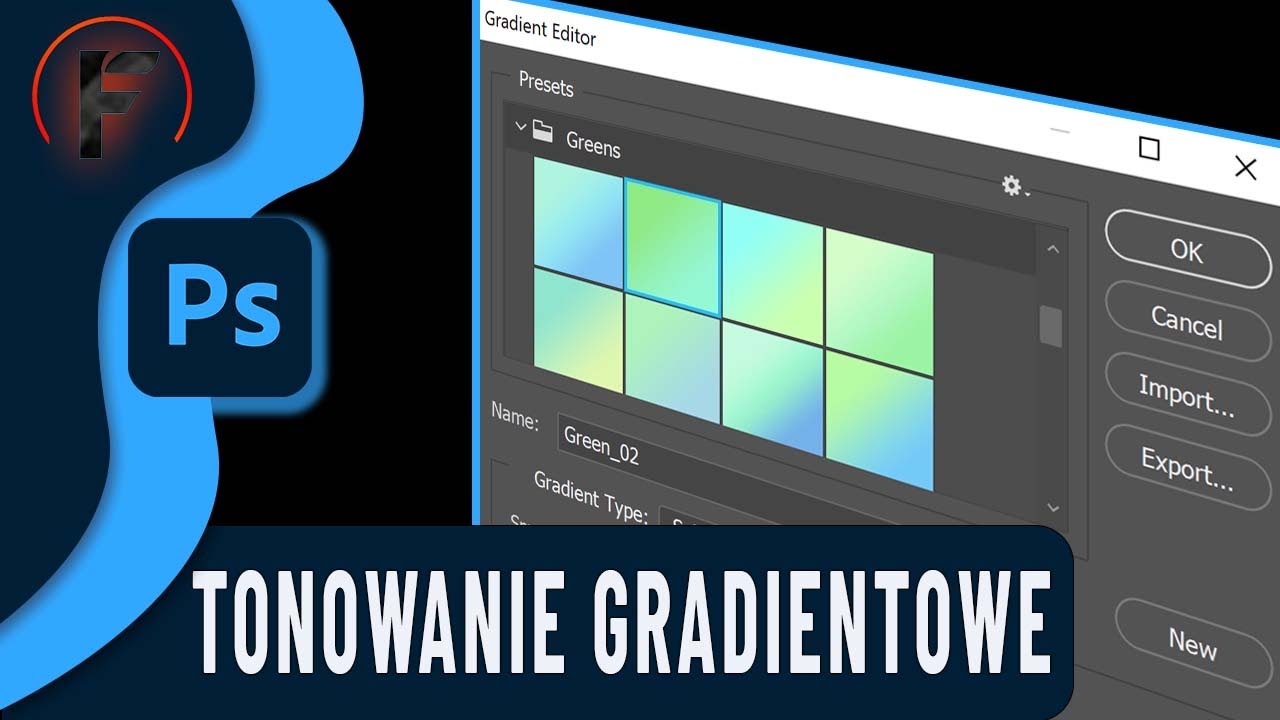 Jak używać mapy gradientu i jak tonować zdjęcia. Tutorial Photoshop