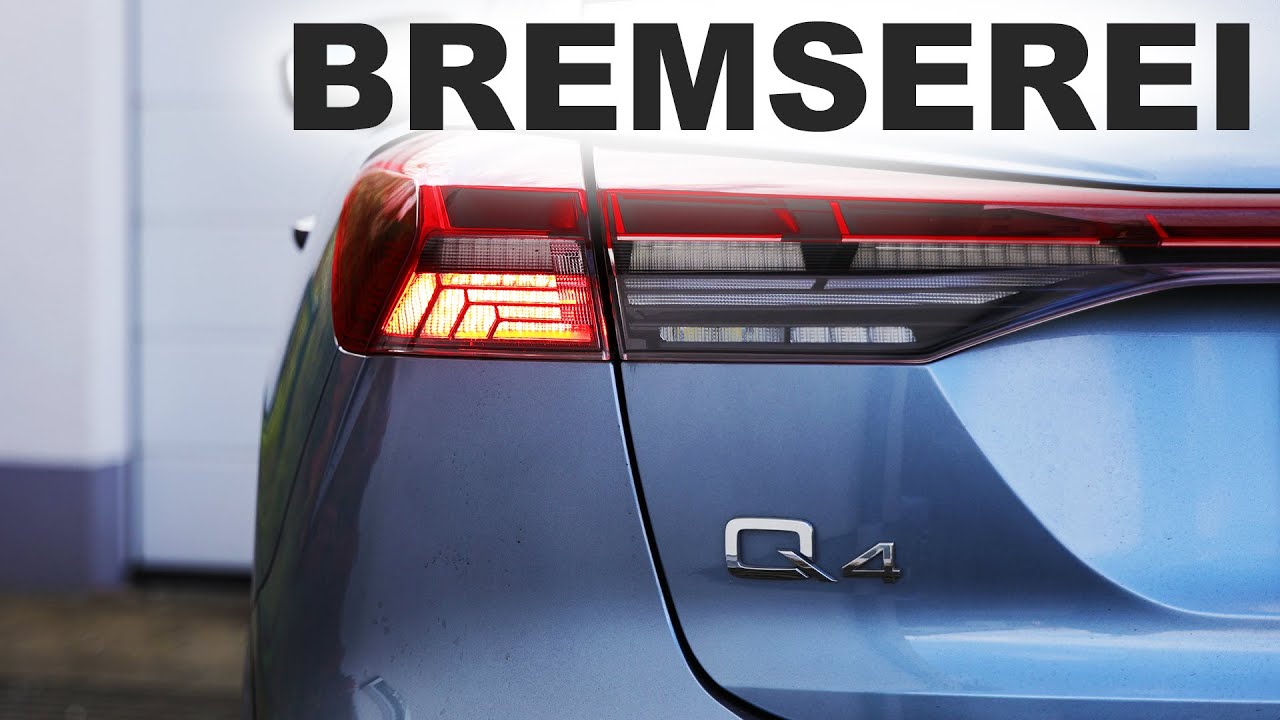 Mit 100kW die Energie zurück? Rekuperation und andere Bremssachen beim E-Auto, z.B. dem Q4 40 etron