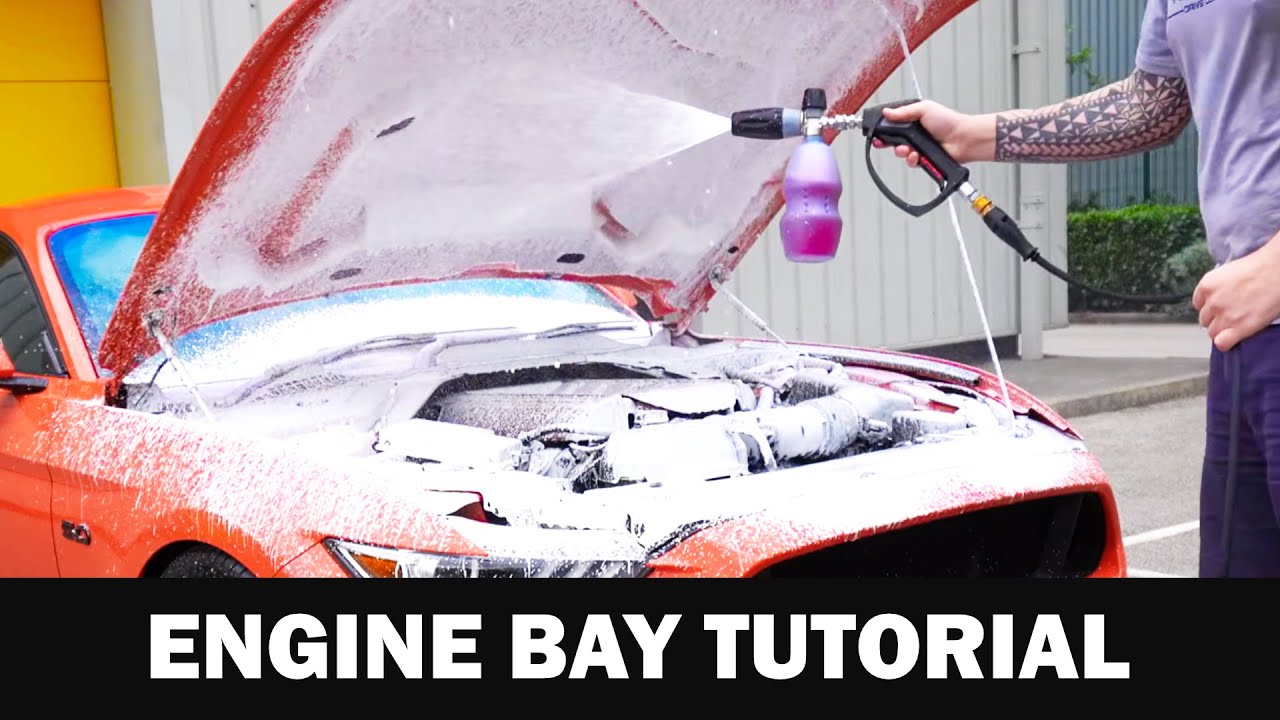 How to Detail an Engine Bay Safely