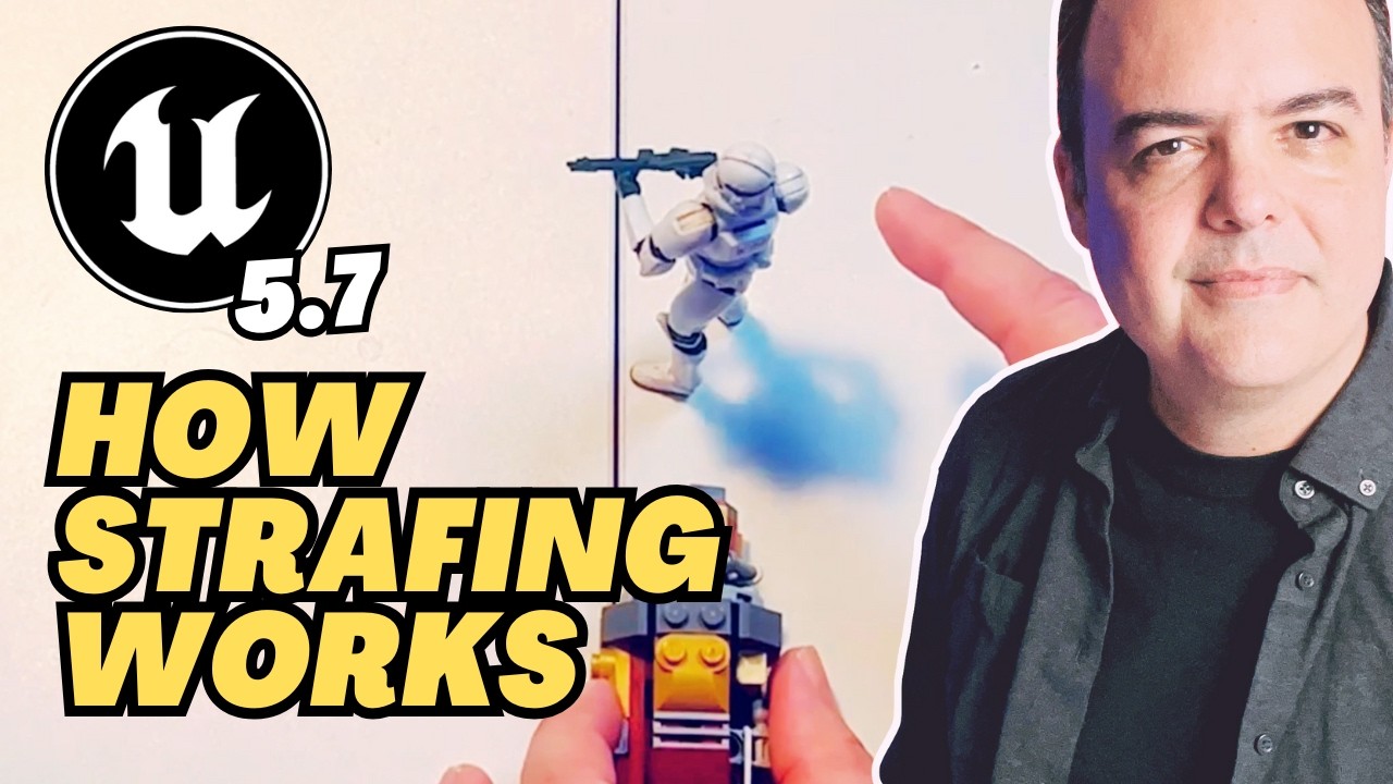 How Strafing Works in Unreal Engine Movement | Offset Yaw Explained