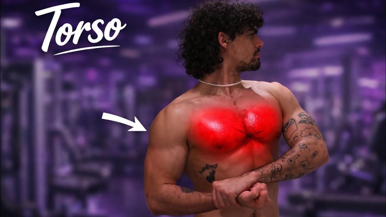 Esta es la RUTINA de TORSO que sigo para CRECER NATURAL!!