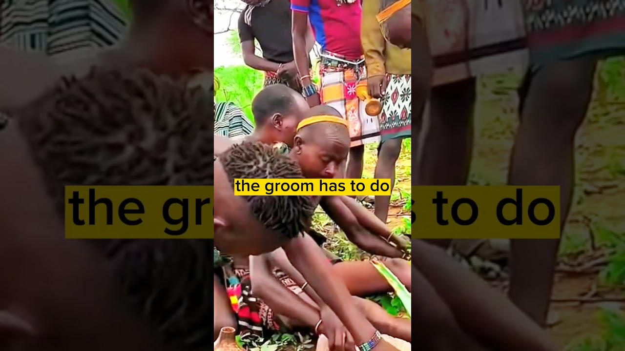 Bull jumping Rituals #africantribes #shortsvideo #short