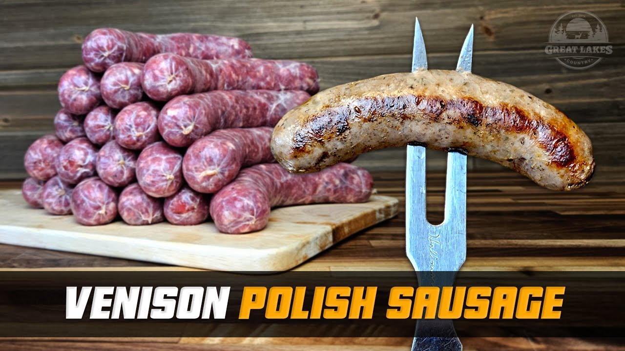 Venison Polish Sausage from Scratch - Making Fresh Deer Kielbasa Start to Finish