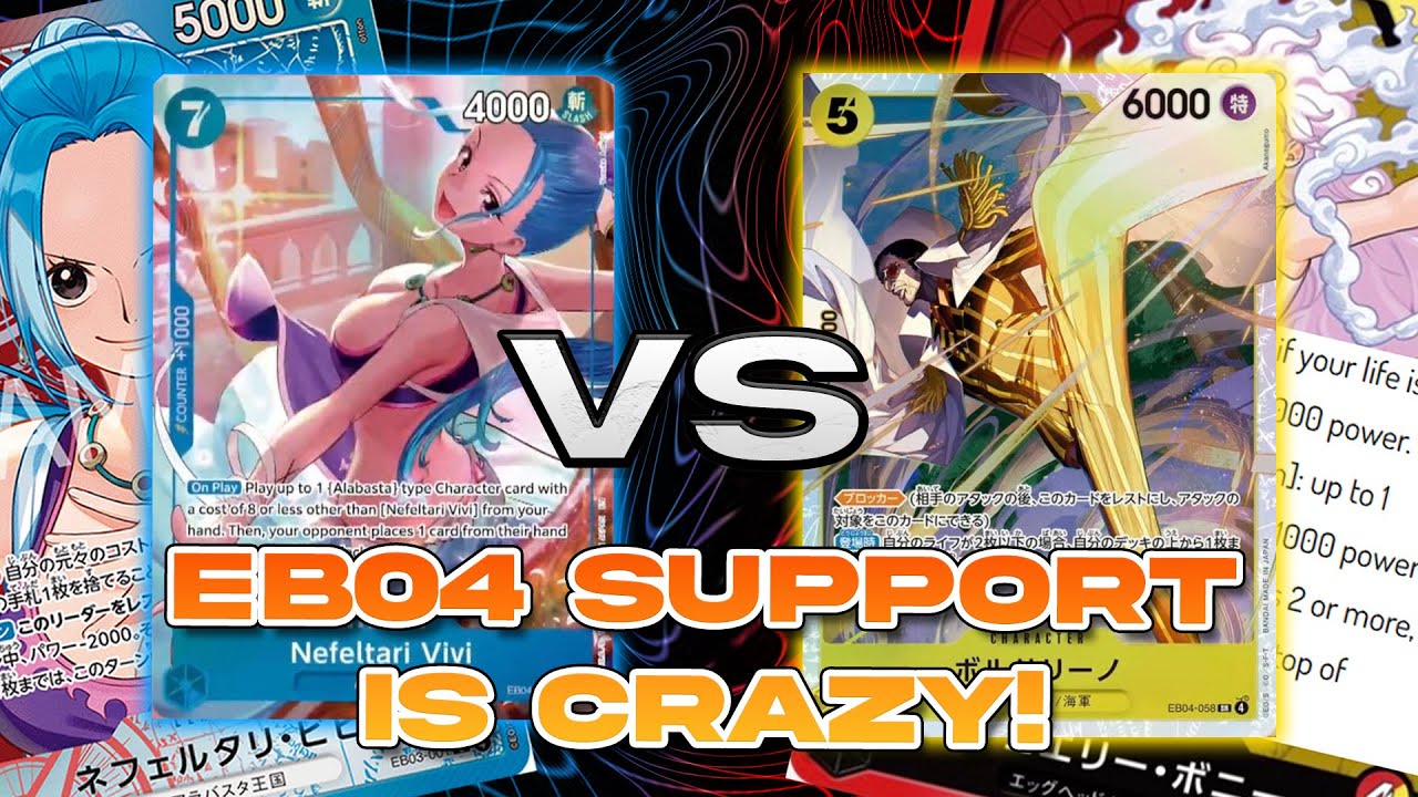 [EB04] 🔴🟡 BONNEY VS 🔴🔵VIVI | EB04 BUFF KEEPS GETTING STRONGER!