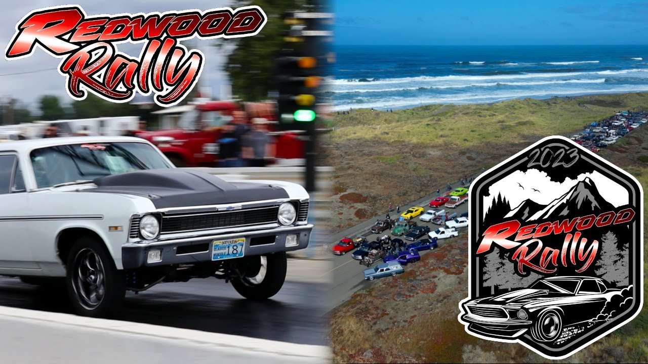 FIRST EVER WEST COAST DRAG & DRIVE - REDWOOD RALLY 2023