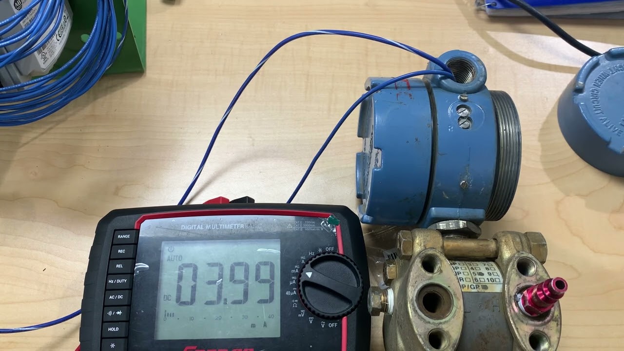 How to Calibrate a Rosemount 4-20mA 1151DP Pressure Transmitter