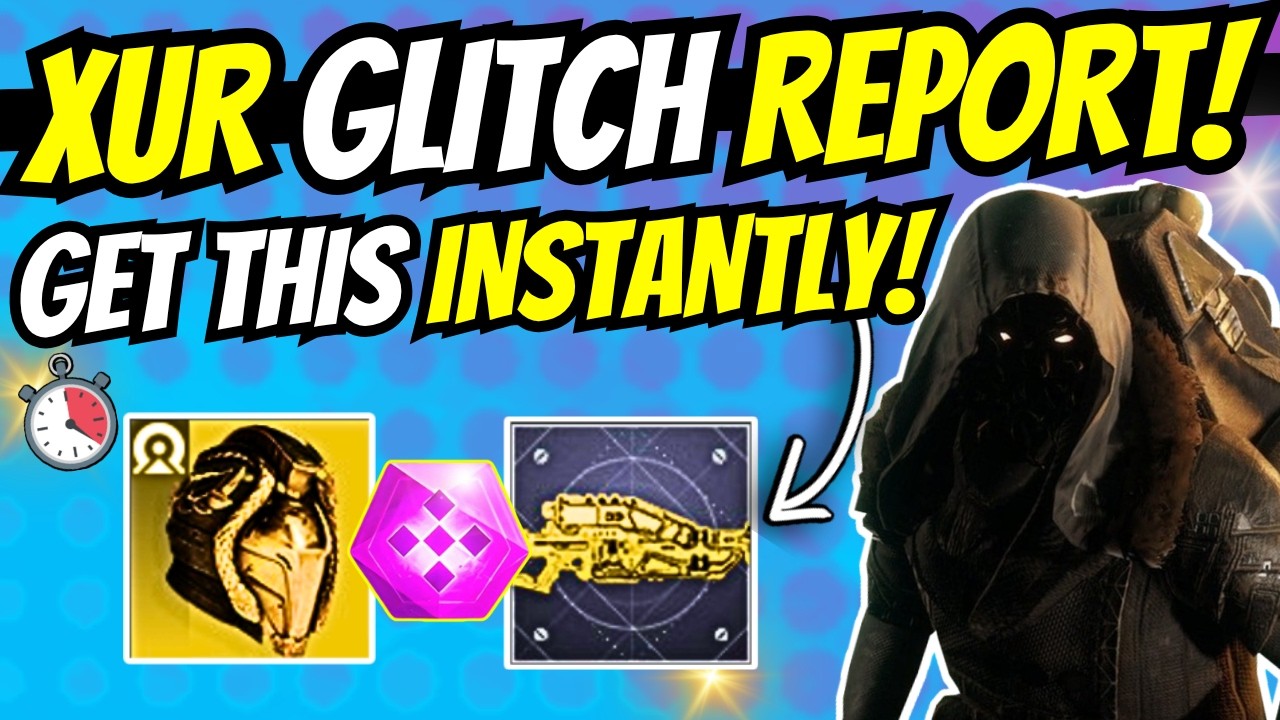 XUR обнаружил баг! (Получите катализатор &laquo;Ледокол&raquo; мгновенно!) Сломанные сборки и добыча в Destin...