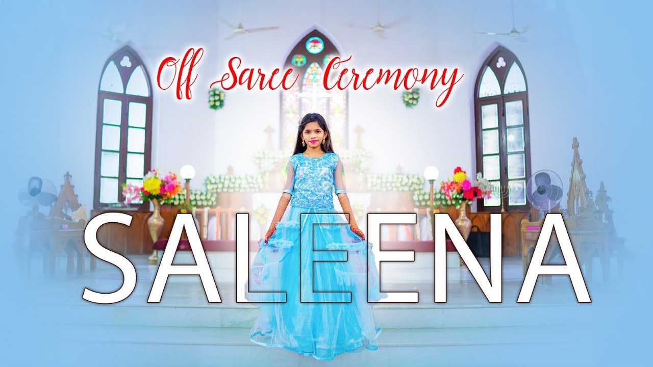 Saleena Half Saree Function  I Cover Song I Edho Aasha Naalo  | Hosanna Ministries |