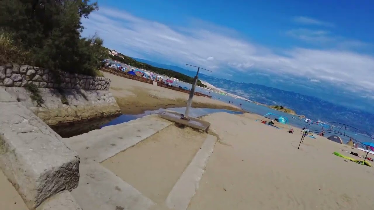 Beach Walk Paradise Beach Lopar Rab Croatia 2025