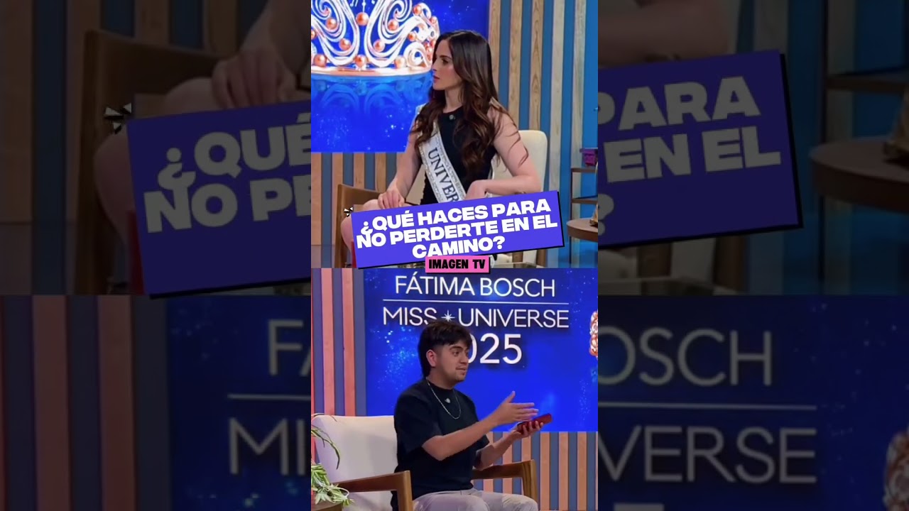 Nueva entrevista de F&aacute;tima Bosch 👑 #viral #missuniverse #trending #shorts