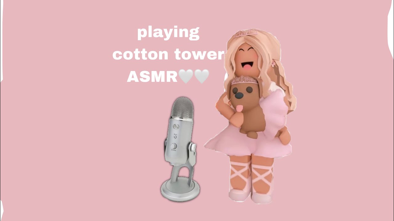 ASMR roblox. cotton tower! *Super relaxing