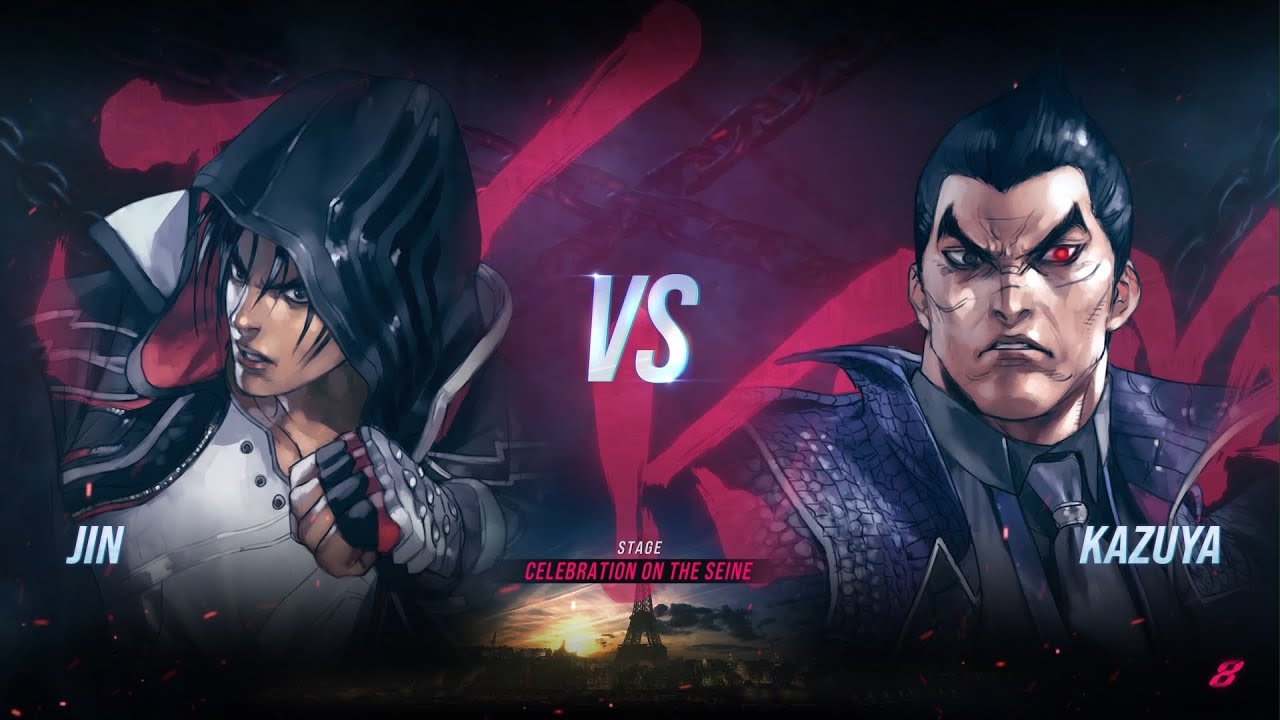 Tekken 8 - Jin vs. Kazuya (PS5)