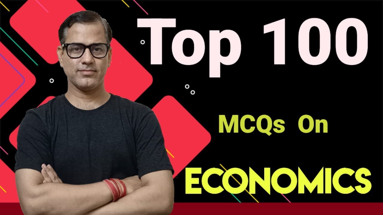 MCQ on Economics ICSE Class 10 | Top 100 MCQs on Economics Class 10 ICSE | @sirtarunrupani