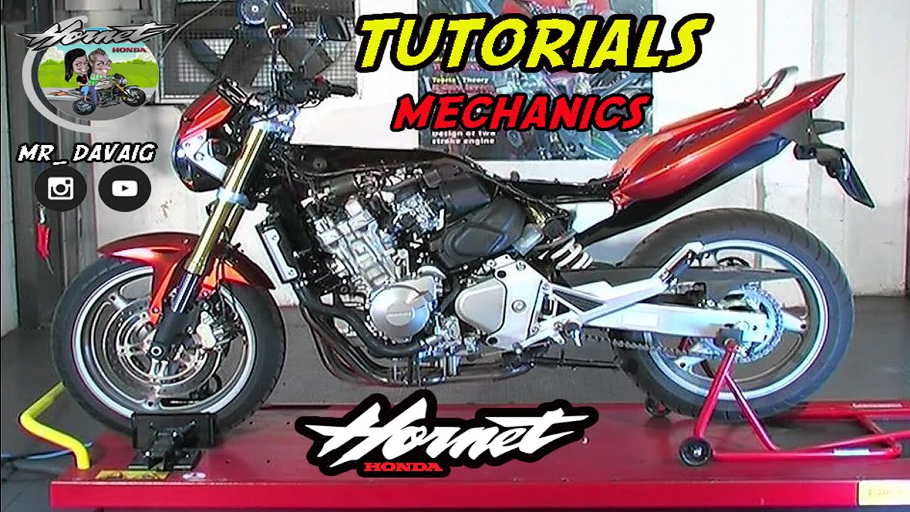 MANTENIMIENTO-MAINTENANCE HONDA CB 600F5 PC36 HORNET