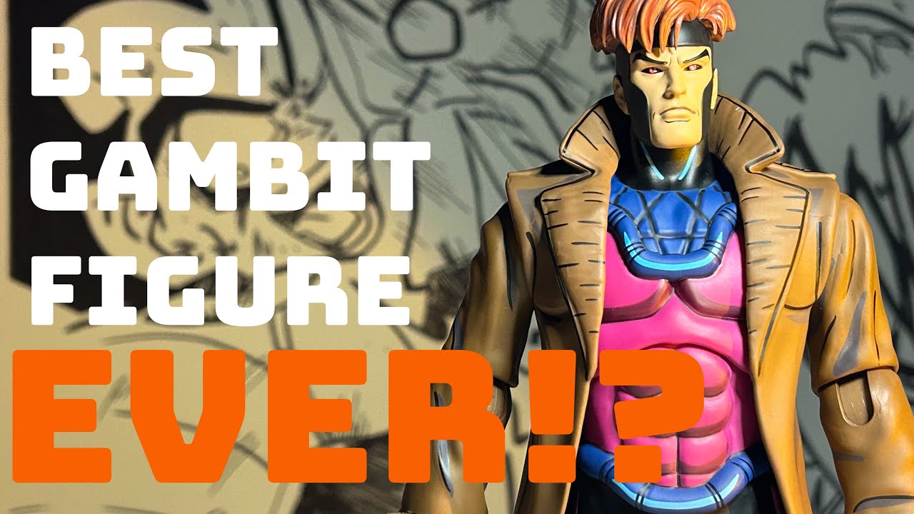 Best Gambit Figure EVER!? Mondo Gambit X Men the Animated Series timed edition Review