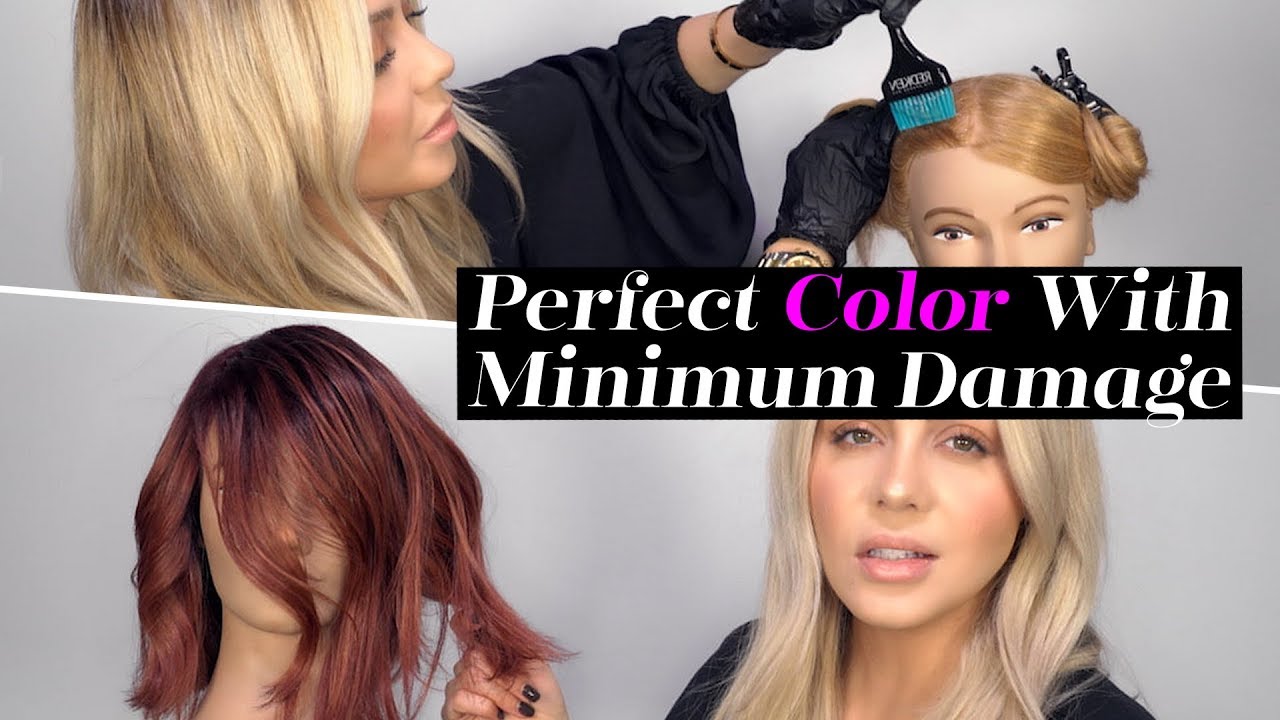 How To: Perfect Hair Color with Minimum Damage