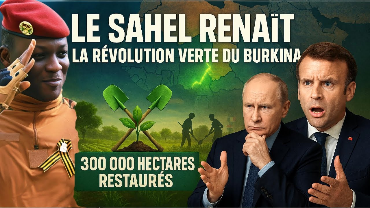Ibrahim Traoré  300 000 hectares sauvés, l’Afrique sous le choc de ce miracle politique